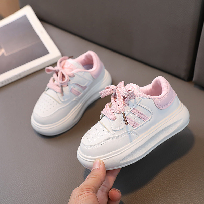 【clearance】kids' breathable sneakers: boys' athletic shoes, mid-cut soft sole sneakers for toddlers and young children, girls' shoes