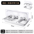 Bottom basin 6.5cm high + three-compartment inner basin 4cm high + double flip lid (with 3 ice plates)