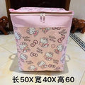 3-layer thickened quilt and clothing dust-proof storage bag insfor home moving packing storage box clothing storage basket