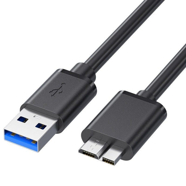USB3.0 mobile hard disk data cable AM to MicroB high-speed USB3.0 computer connection hard disk box data cable