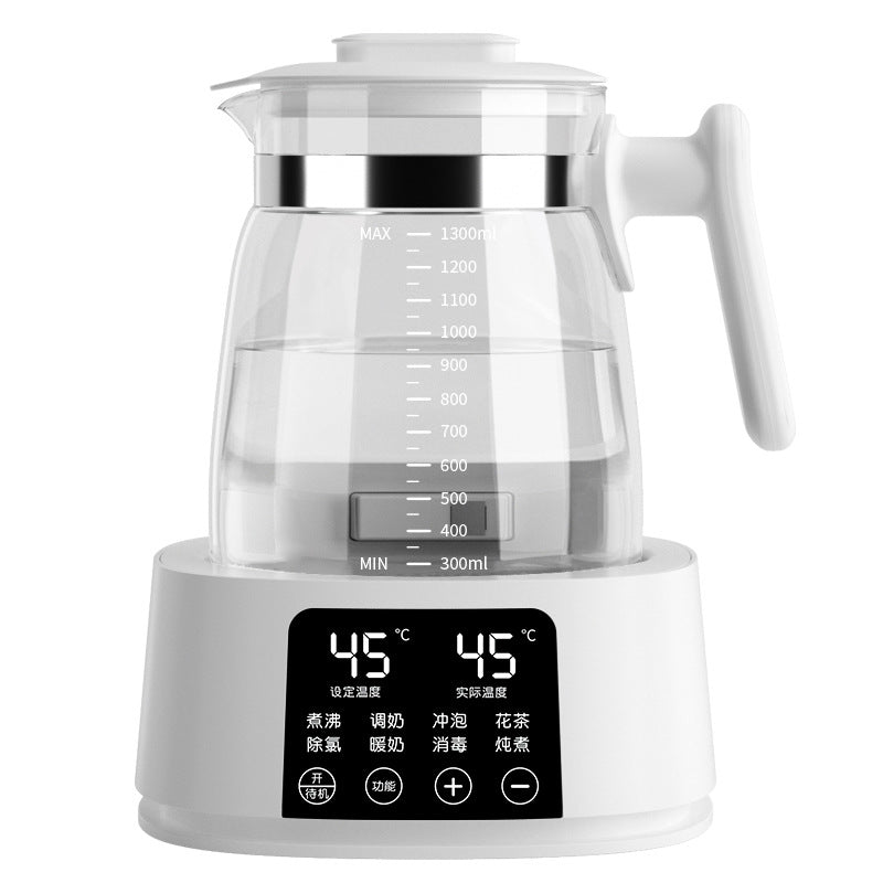 Small strong bear pot, baby automatic milk flushing, all-glass boiling water kettle, milk conditioner, milk foaming machine, special temperature control for mother and baby