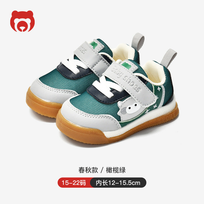 Toddler shoes for boys, spring and autumn, 0-1-2 years old, soft sole infant shoes, children's shoes, infant and toddler shoes for girls