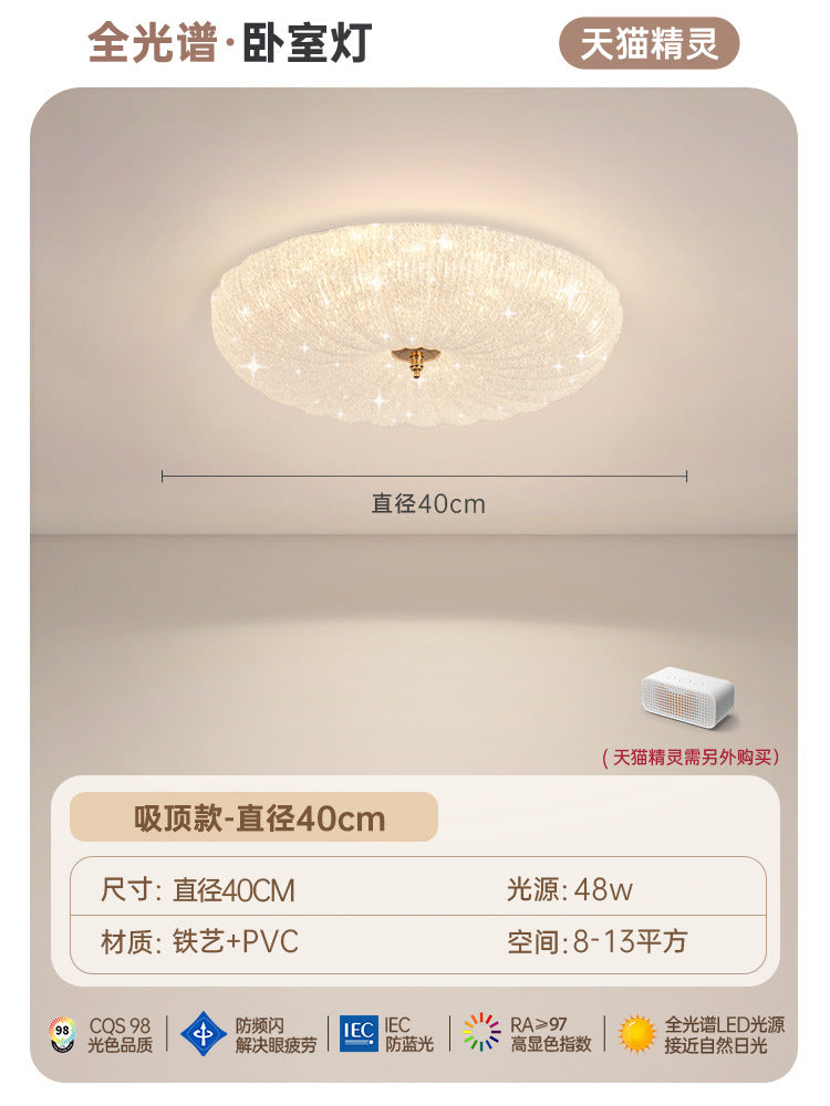 [Strict selection] Bedroom main light Gypsy ceiling light modern simple round minimalist master bedroom room light