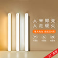Creative human body induction light magnetic cabinet corridor sensor light rechargeable bedside night light wardrobe cabinet light