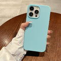 Matte frosted large hole candy color phone case for apple 16 pro, iphone 13 anti-drop tpu full coverage 15 protective case