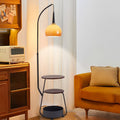 Used new arrival storage function floor lamp all-in-one grapefruit lamp living room sofa beside atmosphere coffee table fishing lamp
