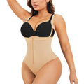 Strong tummy control sling zipper seamless seamless hip lifting body shaping jumpsuit waist protector women's body shaping corset chest corset