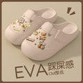 2026new arrival croc shoes women's outwear stomping on shit cartoon popular non-slip beach baotou sandals women's summer