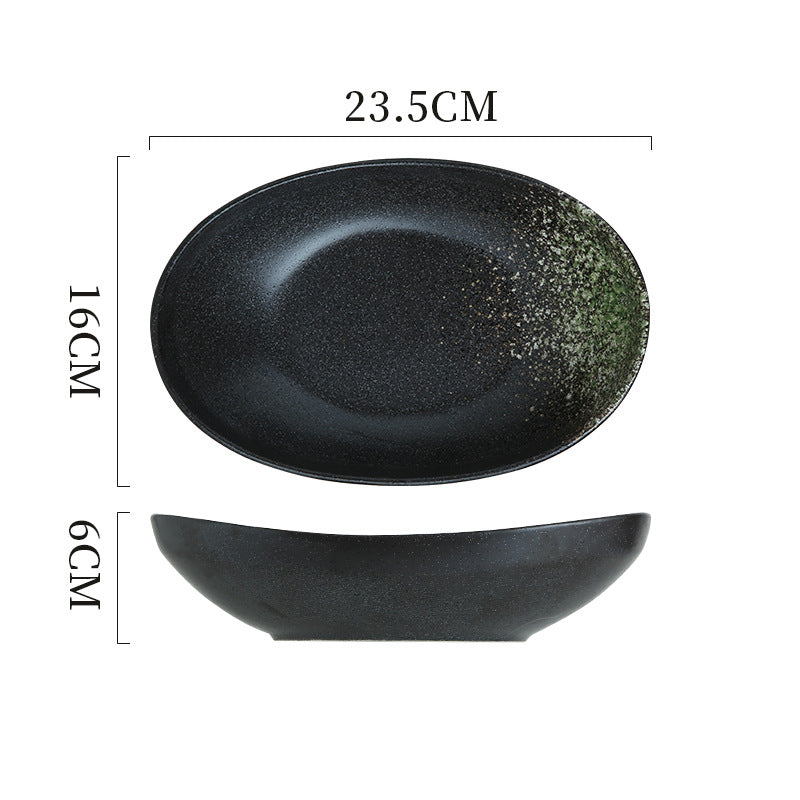 Japanese-style creative ingot bowl - premium retro dessert bowl for home, small dishes, fruit salad, restaurants, and hotels
