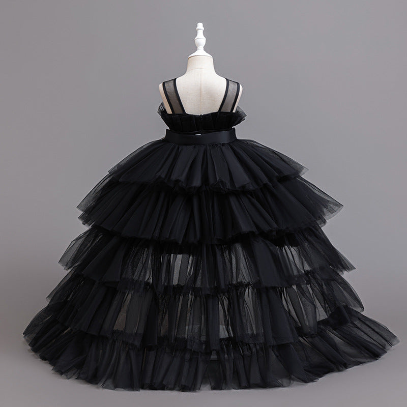 hot-selling halloween costumes for girls, dark costumes, black friday carnival trailing skirts, spot wholesale
