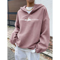 Pure colorletterembroiderprintinghooded sweatshirtloose lazy style stand collar with zipperfashion cross-borderautumnew arrival