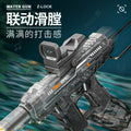uzi uzi electric burst water gun fire flash linkage reloading large capacity water gun kids toys