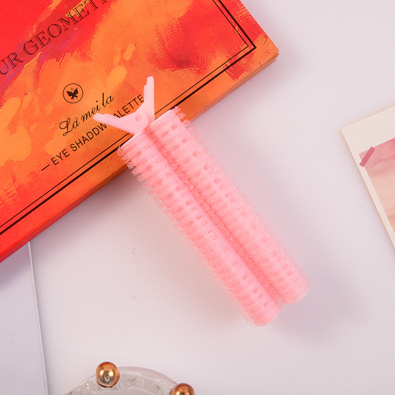 Beizi bangs clip fluffy clip dopamine color scheme Korean lazy hairpin top hair root setting self-adhesive curling iron