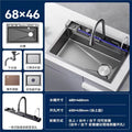 For home thickened 5.0 kitchen large single slot sink vegetable basin 304 stainless steel kitchen dishwashing sink whale