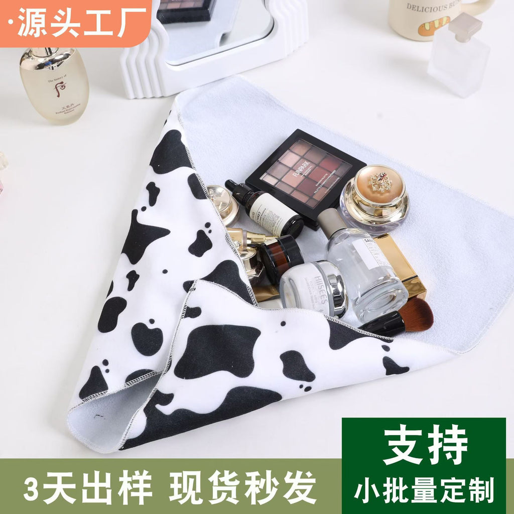 Customized 100 stickers, cosmetic bags, cameras, computers, skin care products, self-adhesive storage bags, portable magic cloths, popular cat cloths