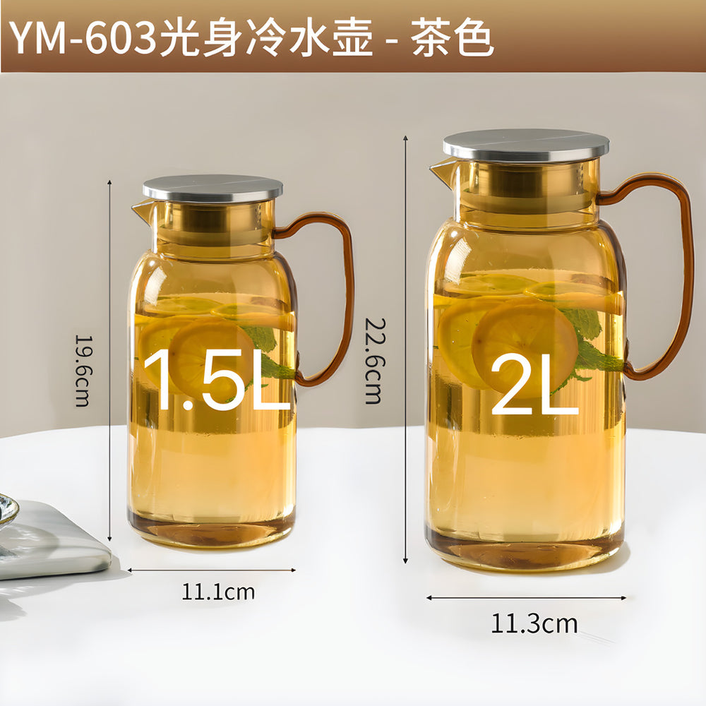 Acrylic pc water pitcher - large capacity cold water dispenser - premium home tea pot - commercial juice pitcher - water dispenser set
