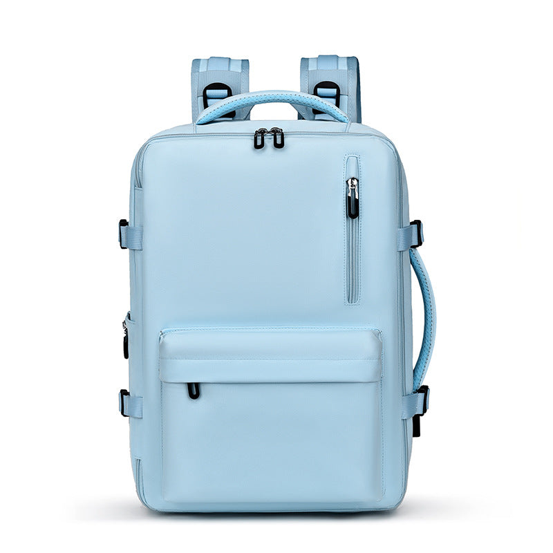 Cross-border fashion leisure travel expansion backpack large capacity lightweight backpack business commuter laptop bag