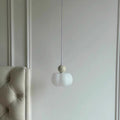 Pumpkin internet celebrity cream style chandelier bedroom bedside warm atmosphere cotton kids room living room tv background wall lamp
