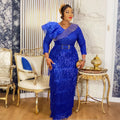 african women's clothing plus size new arrivalins  fashionexportsexy tassel dinner sequindress