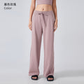 Fall and winterloose sports sweatpants for women easiest for matchwork clothingloose pantshigh waistslimming lookheattechstraight-legcasual pantsdaw134