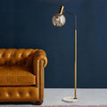American scandinaviancasual floor lamp living room sofa side bedroom bedside study light luxury glass reading vertical table lamp
