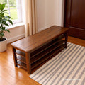 Solid wood leg shoe changing stool for home door can sit storage scandinaviancasual shoe stool small apartment entrance stool