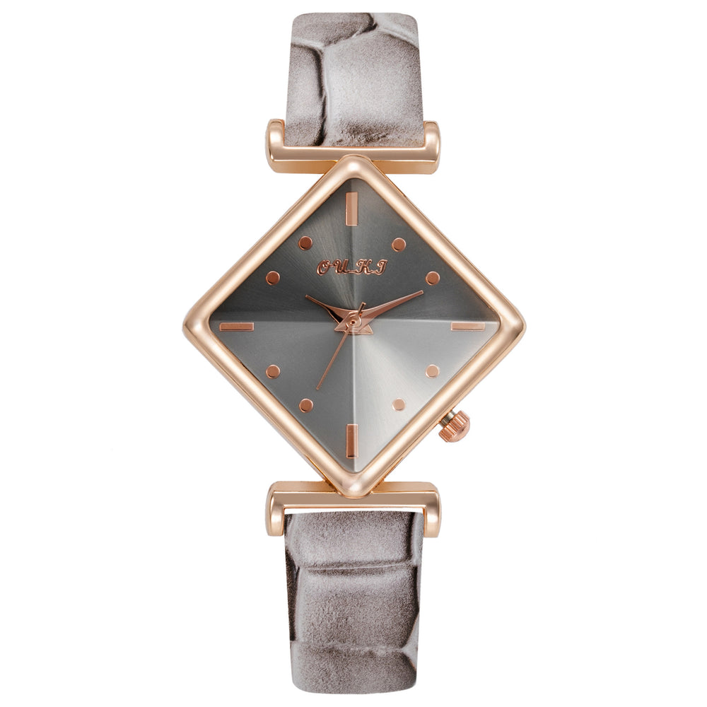 Elegant watch summer glass niche student casual sugar cube new diamond year quartz watch women's 2022 women's watch