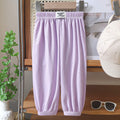 Wide leg pants-purple
