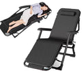 Recliner foldable lunch break single bed office backrest nap balcony for home lazy beach adult chair