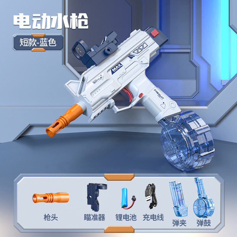 new arrivalscar black technology continuous electric water gun kidssummer fully automatic water spray water gun toy