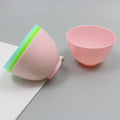 Wholesale set of plastic facial mask bowls for beauty, spa, and mask mixing - small bowl, 81mm diameter, 52mm height - cosmetics supplies