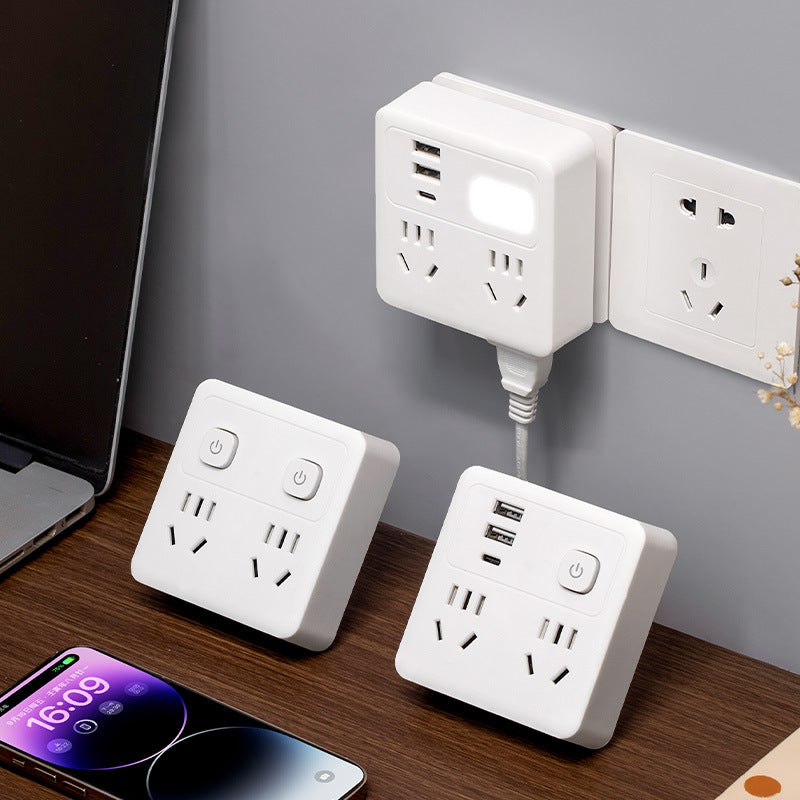 For homeusb socket panel converter multi-hole one to multi-power plug multi-function 86 conversion socket power strip
