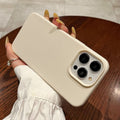 Suitable for apple 16promax leather texture simple pure color mobile phone case iphone11/13 anti-fall tpu protective cover