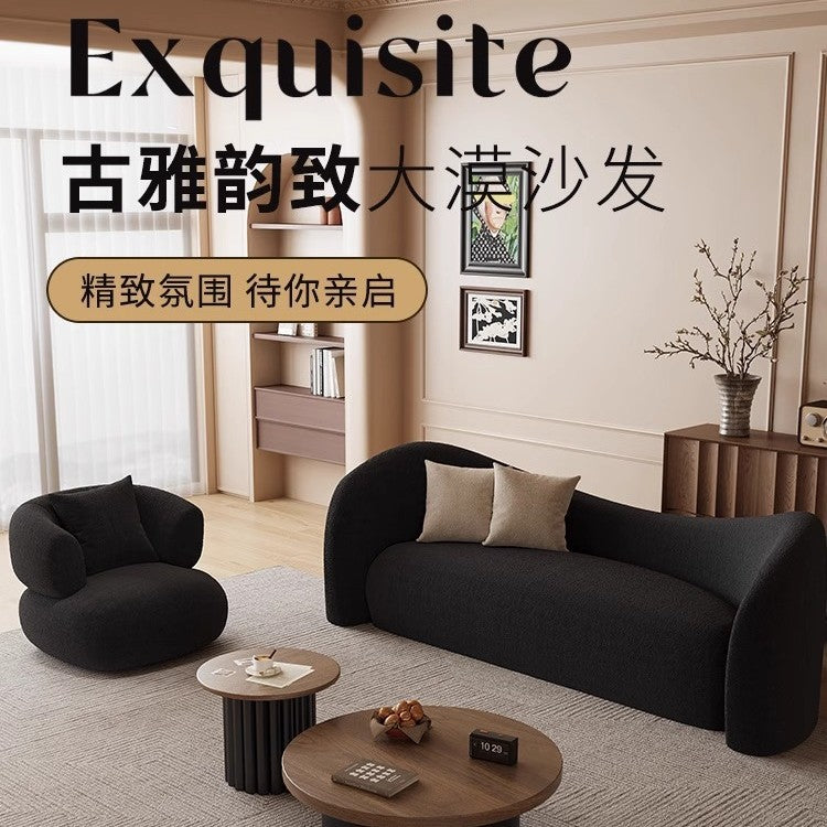 Scandinaviannew arrival fabric sofa living room beauty salon reception net benchcasual cashmere sofa combination