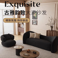 Scandinaviannew arrival fabric sofa living room beauty salon reception net benchcasual cashmere sofa combination