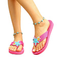 Wholesale plus-size women's flip-flops for summer beachwear: bohemian style, comfortable, and stylish