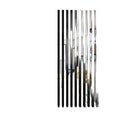 Screen partition living room entrance entrance room partition free punching vertical strip decorative partition column office screen