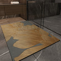Bathroom absorbent floor mat soft diatom mud non-slip bathroom toilet for home bathroom door quick-drying door mat