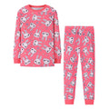 foreign trade supply easter all-print pink rabbit girl home wear suit