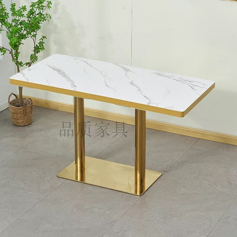 Commercial dining tables for restaurants, cafes, and food courts - table and chair sets for breakfast, snacks, and fast food
