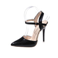 2026 european and american fashion high heels - new summer collection: stiletto heels, pointed toe, stylish and sexy, plus size available, buckle closure women's high heels