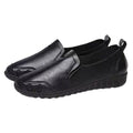 Soft leather soft bottom ladieswear shoes flatsabrasion resistantwaterproofbows work shoes wechat group purchase live broadcast one piece dropshipping