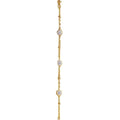 European and american cross-border millet beads rice beads bracelet zircon pearl ring chain finger chain jewelry bracelet