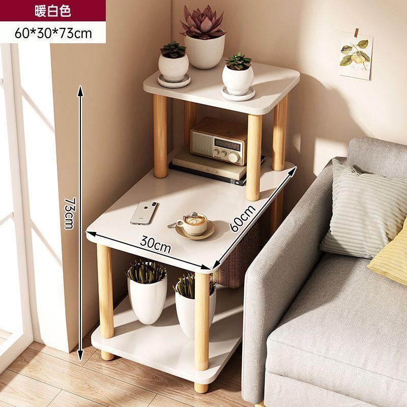 Living room for home sofa small table side cabinet bedroom casual bedside corner small square table balcony coffee table storage coffee table