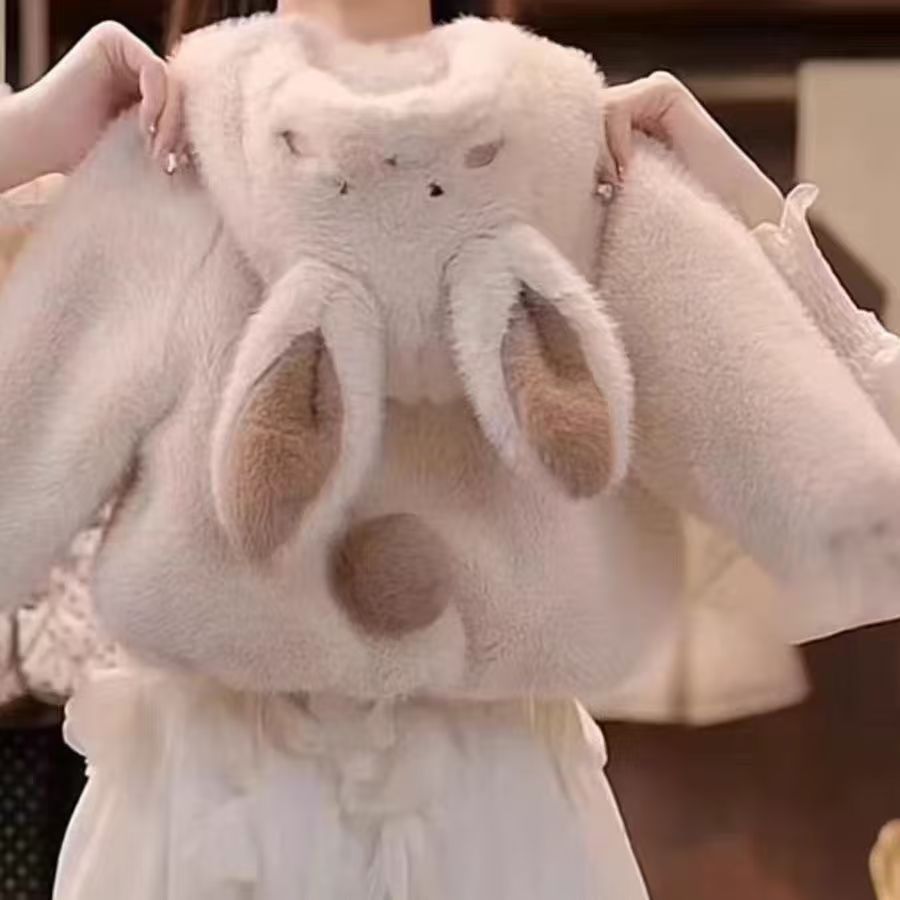 Baby girl fleece-linedoutwear winter clothing new arrivalgirl cotton clothing kids wool sweater quilted thickenedheattechtops