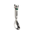 Cute style oven mitts soft handle yuanbao spoon kids student eating tableware 316 stainless steel spoon spoon wholesale