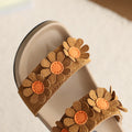 Kids' summer sandals: new daisy design, trendy style, korean fashion, versatile platform slides