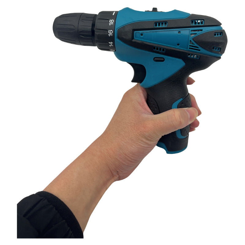 Cross-border 12V Makita two-speed lithium electric drill household hand-held screwdriver electric screwdriver multi-function hand drill