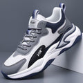 Men's shoes 2025 new spring collection: anti-slip, height-increasing, soft-soled casual running sneakers for teenagers and middle school boys - trendy footwear