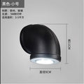Industrial style wind pipe wall lamp loft retro iron wall lamp american restaurant bar corridor aisle b&b balcony